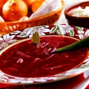 вегетарианский борщ