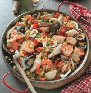 Паэлья с морепродуктами