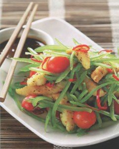 Рыба с овощами