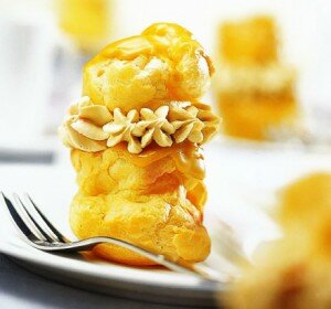 Заварные пирожные с кремом